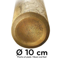 Portique en bois autoclave Galdar bateau 468x281x330cm – SOULET