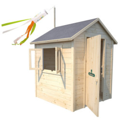 Cabane de jeux en bois GARANCE – SOULET