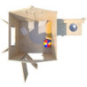 Cabane de jeux en bois JASMINE 221x127x162cm – SOULET