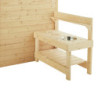 Cabane de jeux en bois JASMINE 221x127x162cm – SOULET