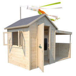 Cabane de jeux en bois SARAH 255x130x162cm – SOULET