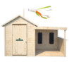 Cabane de jeux en bois SARAH 255x130x162cm – SOULET