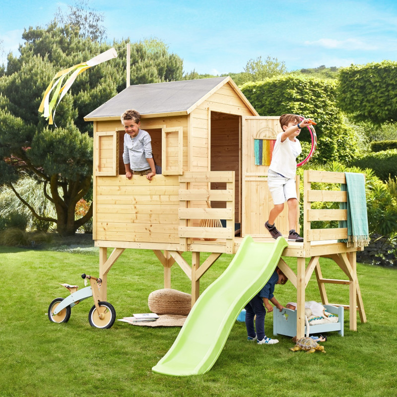 Cabane de jeux en bois sur pilotis JOSÉPHINE – SOULET