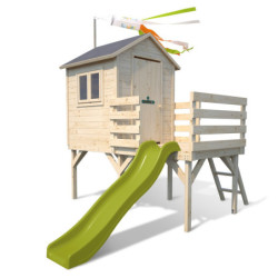 Cabane de jeux en bois sur pilotis JOSÉPHINE – SOULET