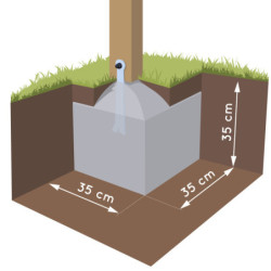 Cabane de jeux en bois sur pilotis JOSÉPHINE – SOULET
