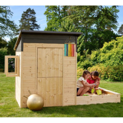 Cabane de jeux en bois PALM SPRINGS 264x160x160cm – SOULET