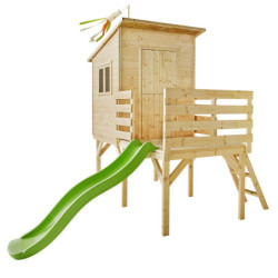 Cabane de jeux sur pilotis en bois PORTLAND 319x242x246cm – SOULET