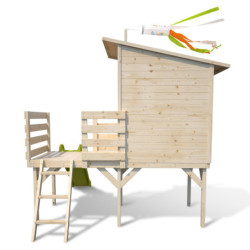 Cabane de jeux sur pilotis en bois PORTLAND 319x242x246cm – SOULET
