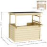 Cabane de jeux en bois PLAYA 131x83x118cm – SOULET