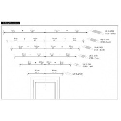 Auvent marquise en polycarbonate 4mm Lily XL™ 4700 – Canopia