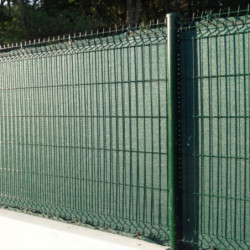 Filet brise-vue PEHD 1,8x10m - coloris gris anthracite - Jet7garden