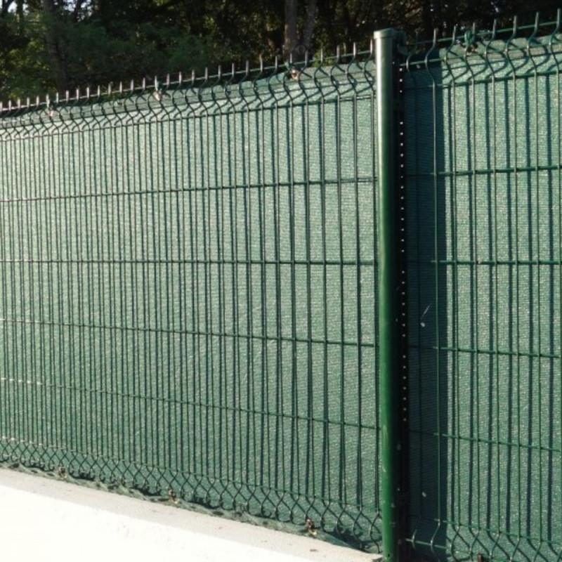 Filet brise-vue PEHD 1,8x10m - coloris gris anthracite - Jet7garden