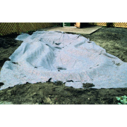 Feutre géotextile 250g/m² largeur 2m pour bassin de jardin - Longueur à la découpe - Ubbink
