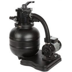 Filtre à sable pour piscines jusque 24m³ avec pompe 250W et pré-filtre Water’Clip