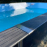Piscine rectangulaire Portbail 480x320cm en composite PVC/CHANVRE Justaposé