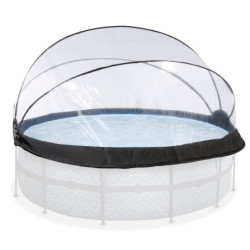Dôme de piscine hors sol ronde diam 427cm – Exit Toys
