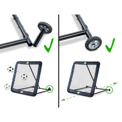 Rebondisseur multisport en acier 164x164cm Kickback – Exit Toys