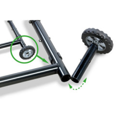 Rebondisseur multisport en acier 164x164cm Kickback – Exit Toys