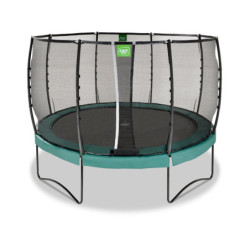 Trampoline sur pieds rond diam. 366cm vert Allure Premium - Exit Toys