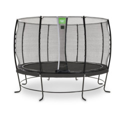 Trampoline sur pieds rond diam. 366cm noir Lotus Premium - Exit Toys	