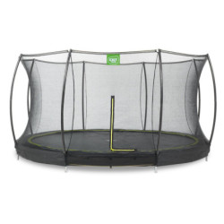 Trampoline enterré diam. 427cm noir Silhouette - Exit Toys