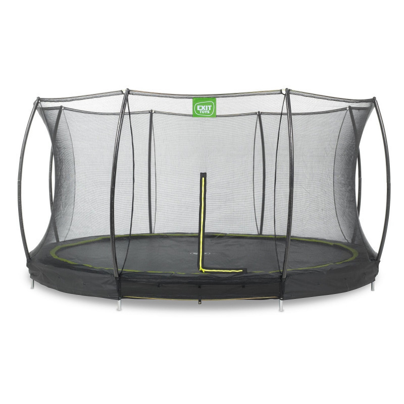 Trampoline enterré diam. 427cm noir Silhouette - Exit Toys