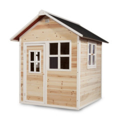 Maisonnette en bois FSC naturel Loft 100 - Exit Toys