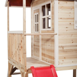 Maisonnette en bois FSC naturel Loft 300 - Exit Toys