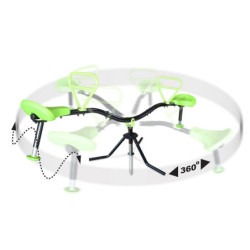 Tape-cul vert/noir rotatif Spinner – Exit Toys