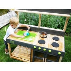Cuisine d'extérieur en bois Yummy 200 - Exit Toys