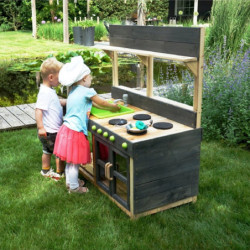 Cuisine d'extérieur en bois Yummy 200 - Exit Toys