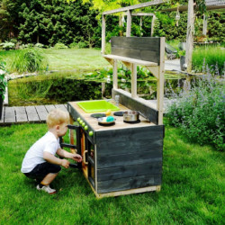 Cuisine d'extérieur en bois Yummy 200 - Exit Toys