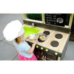 Cuisine d'extérieur en bois Yummy 300 - Exit Toys