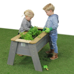 Carré potager sur pieds en bois massif Aksent L - Exit Toys