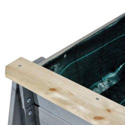 Carré potager sur pieds en bois massif Aksent L - Exit Toys