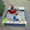 Bac à sable en bois massif 200x140cm Aksent - Exit Toys