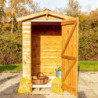 Abri Therma 1,96m² en bois thermo traité avec plancher - HABRITA