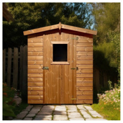 Abri Therma 3,24m² en bois thermo traité avec plancher - HABRITA