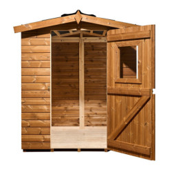 Abri Therma 3,24m² en bois thermo traité avec plancher - HABRITA