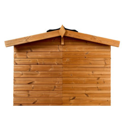 Abri Therma 3,24m² en bois thermo traité avec plancher - HABRITA