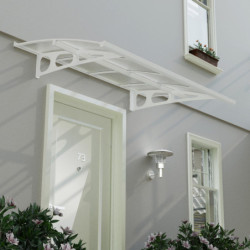 Auvent marquise en polycarbonate 6mm Bordeaux™ 2230 – Palram - Canopia