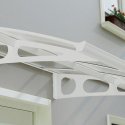 Auvent marquise en polycarbonate 6mm Bordeaux™ 2230 – Palram - Canopia