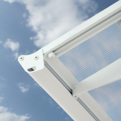 Auvent marquise en polycarbonate 6mm Bordeaux™ 6690 – Palram - Canopia