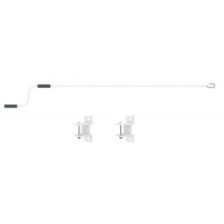 Store banne manuel 295x200cm EASY toile polyester beige - X-METAL