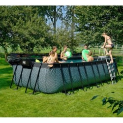 Exit Toys Piscines tubulaires Gris