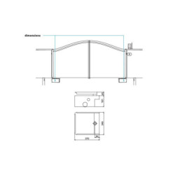 Kit de motorisation enterrée pour portail battant - Life Home Integration