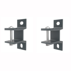 Store banne électrique 350x250cm EASY toile polyester grise - X-METAL