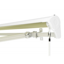 Store banne manuel 295x200cm DECO toile polyester beige - X-METAL