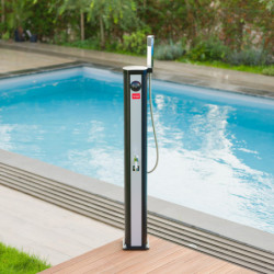 Douche solaire 18L avec douchette à main - Solaris Elite Ubbink