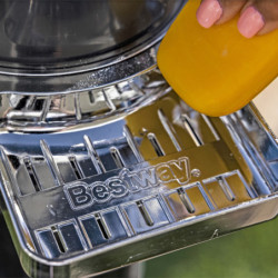 Douche solaire 35 L avec barre de douche pommeau et socle Bestway